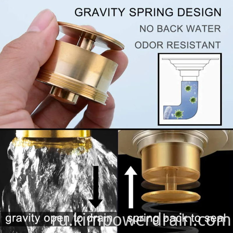 Brass Drain Png